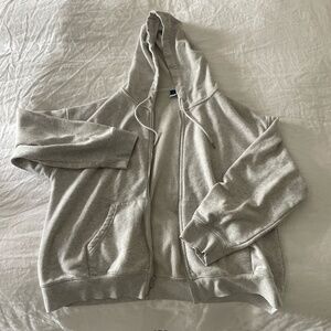 Old Navy gray zip up